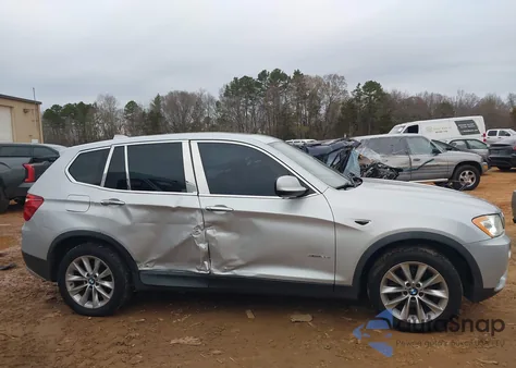 2014 BMW X3 xDrive28I из США, поврежденный, VIN 5UXWX9C50E0D36015